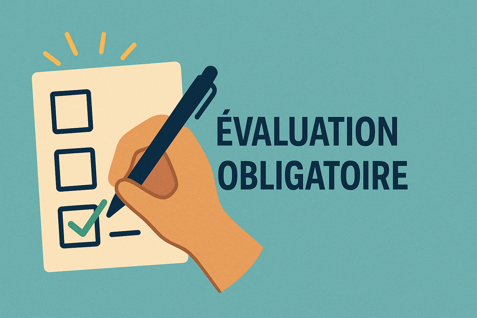 Pourquoi rendre une évaluation obligatoire… même si elle n’est pas notée ?